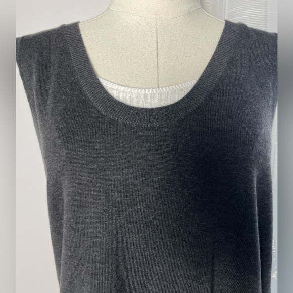 NWT Brochu Walker The Loreen Looker Layered Tank Dark Ash Combo Size Large - Picture 2 of 12